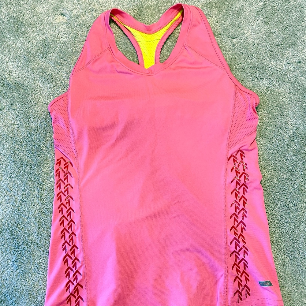 Bright pink sport shirt